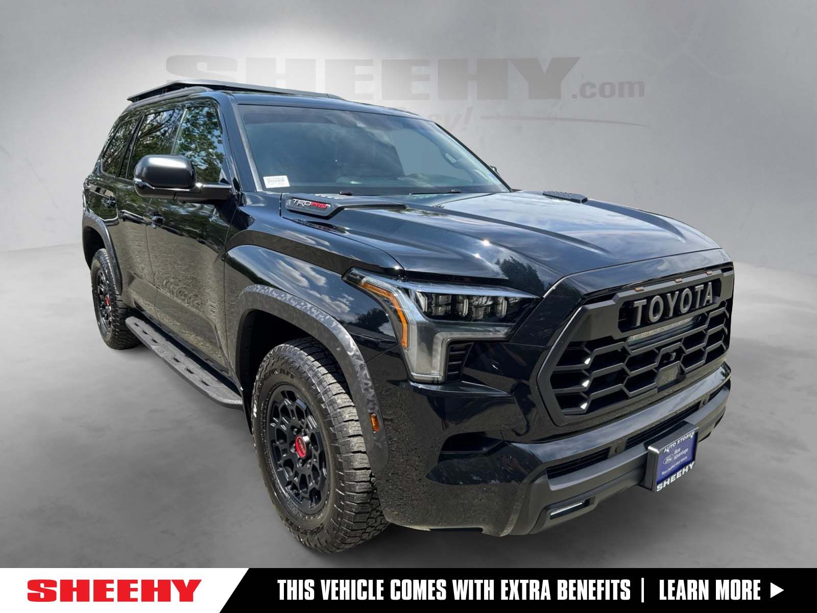 Midnight Black Metallic 2025 Toyota Sequoia SUV / Crossover Four-Wheel Drive Automatic