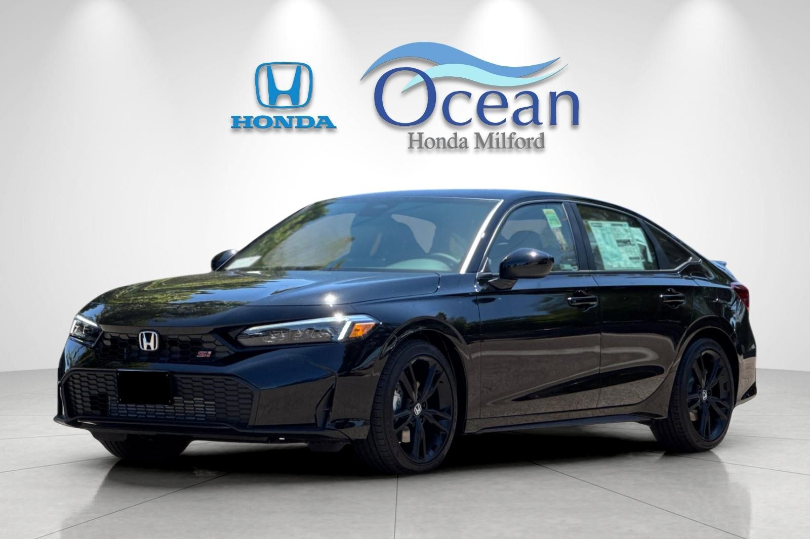 Crystal Black 2026 Honda Civic Sedan Front-Wheel Drive 6-Speed Manual