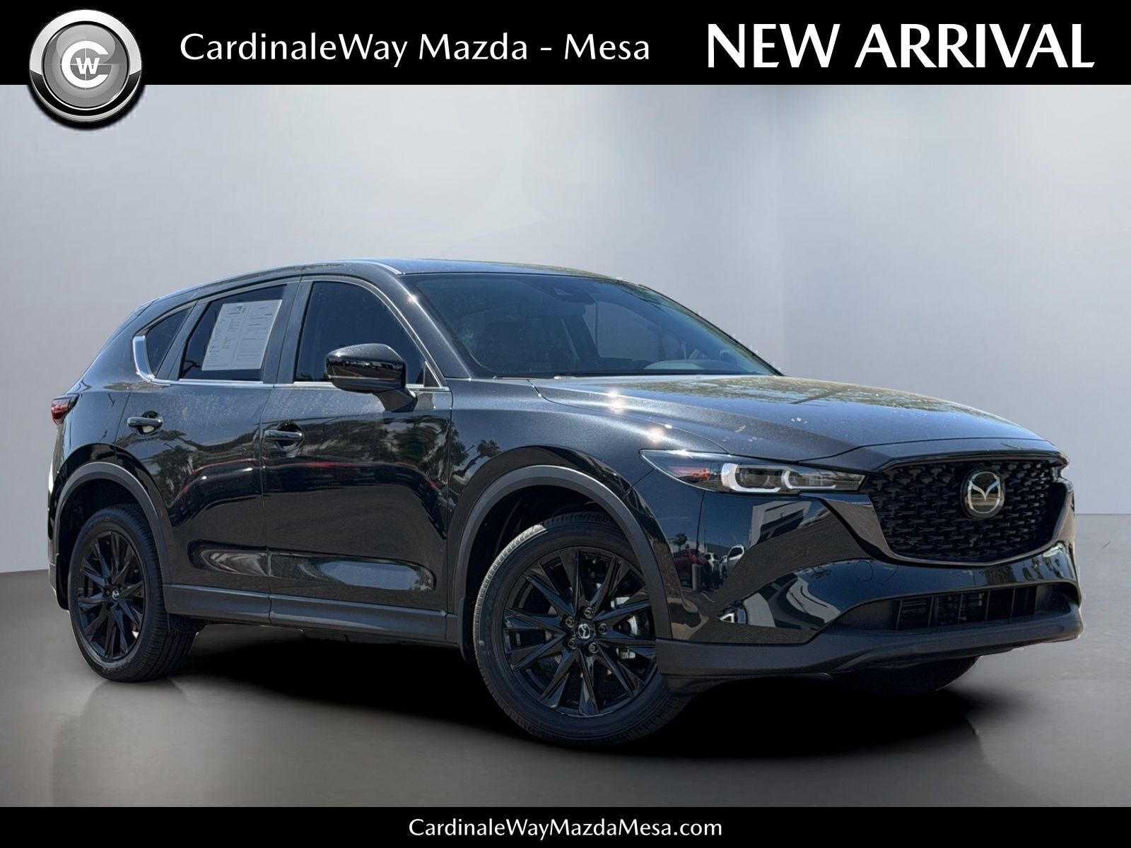 Jet Black 2025 Mazda CX-5 2.5 S Carbon Edition AWD SUV / Crossover All-Wheel Drive 6-Speed Automatic