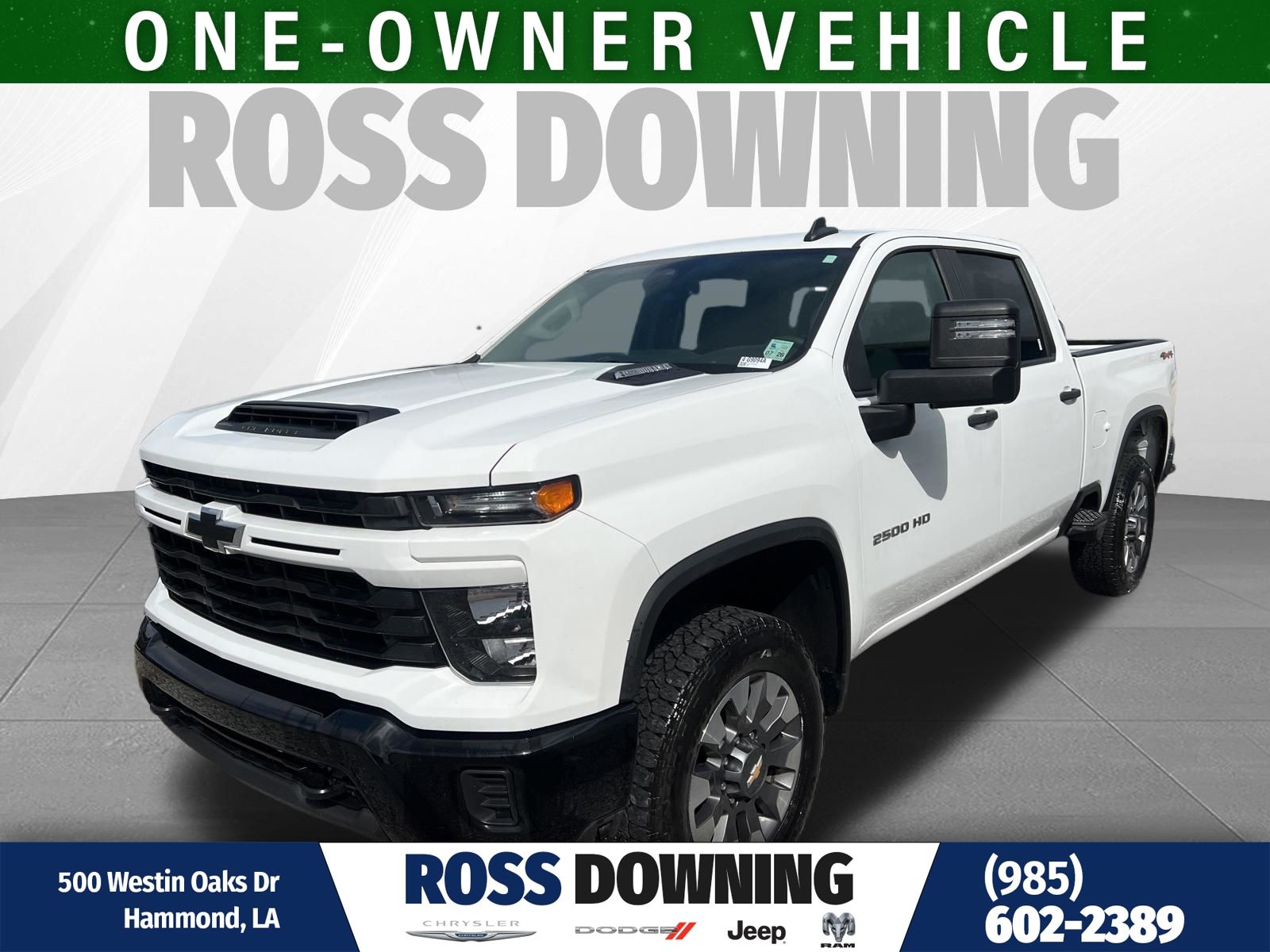 2024 Chevrolet Silverado 2500HD Custom Crew Cab 4WD