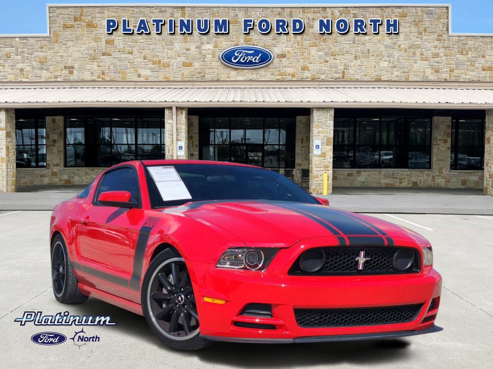 Race Red 2013 Ford Mustang Coupe Rear-Wheel Drive 6-Speed Manual