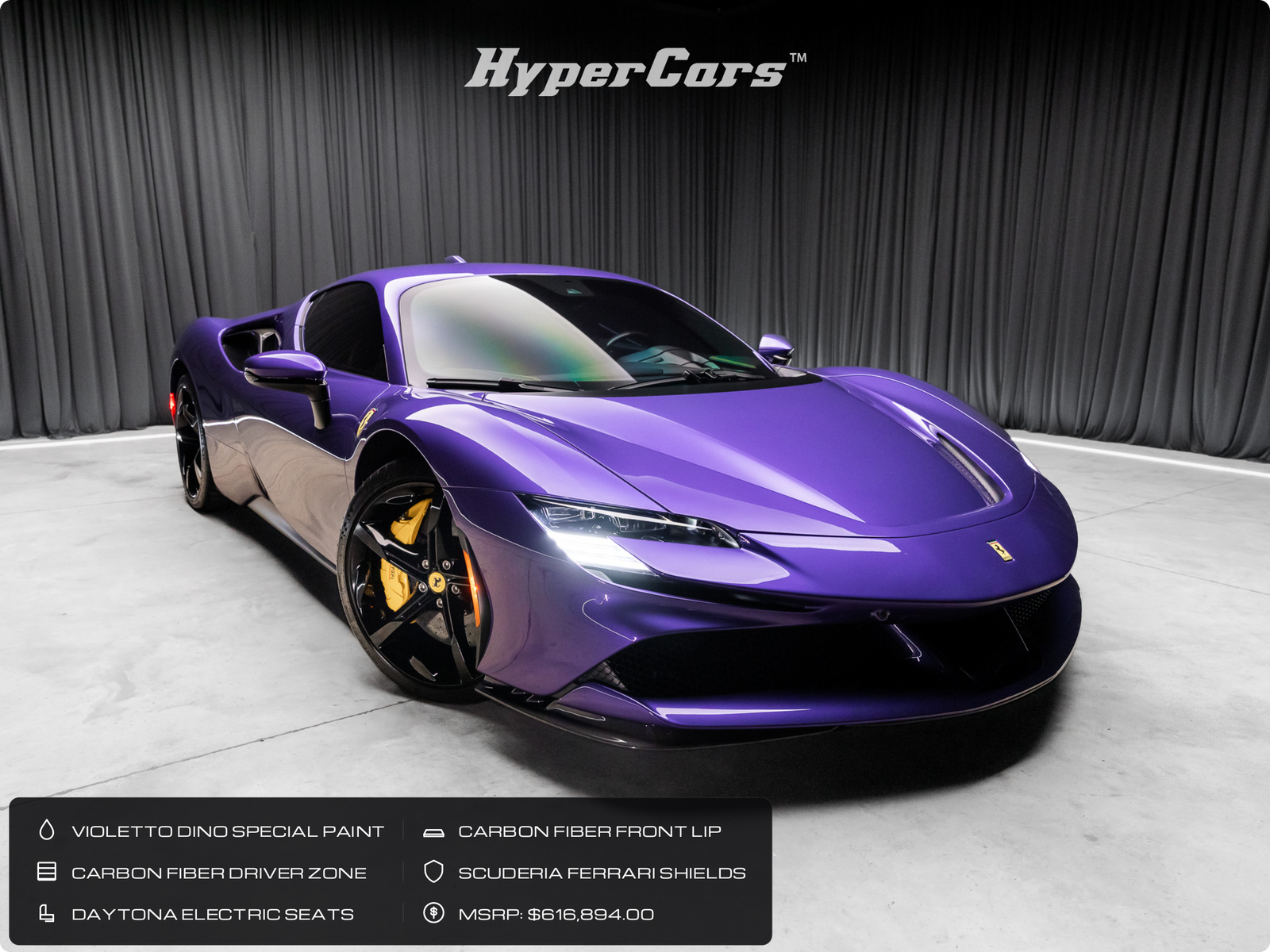 2022 Ferrari SF90 Coupe All-Wheel Drive 8-Speed Manual