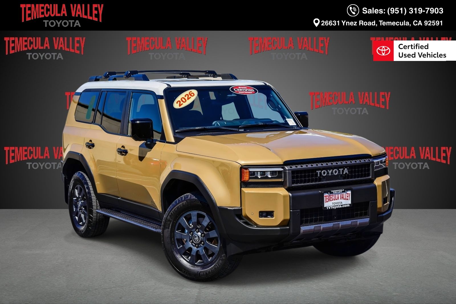 Trail Dust/Gray Scape Roof 2026 Toyota Land Cruiser 4WD SUV / Crossover Four-Wheel Drive 8-Speed Automatic