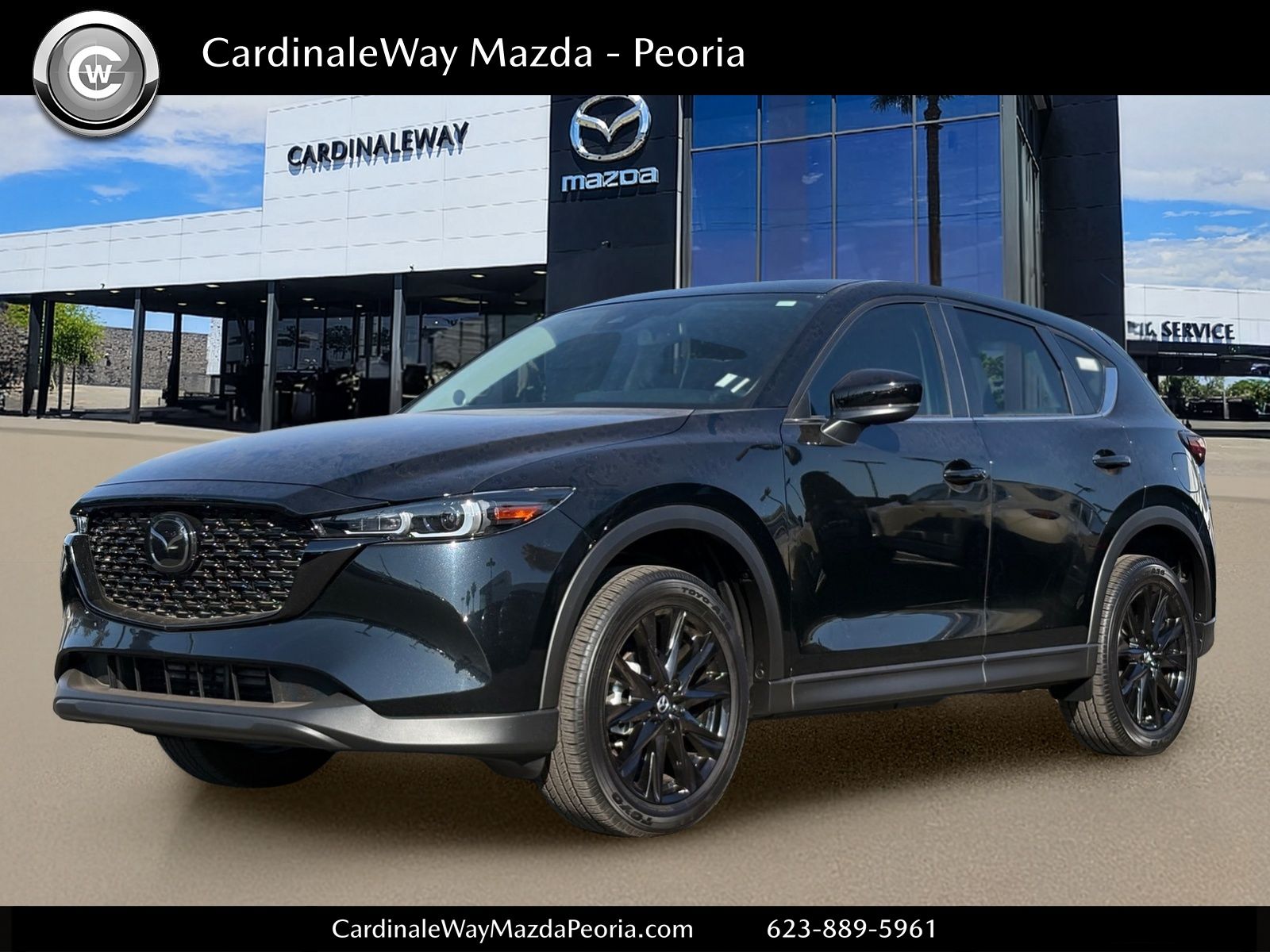Jet Black Mica 2025 Mazda CX-5 SUV / Crossover All-Wheel Drive 6-Speed Automatic