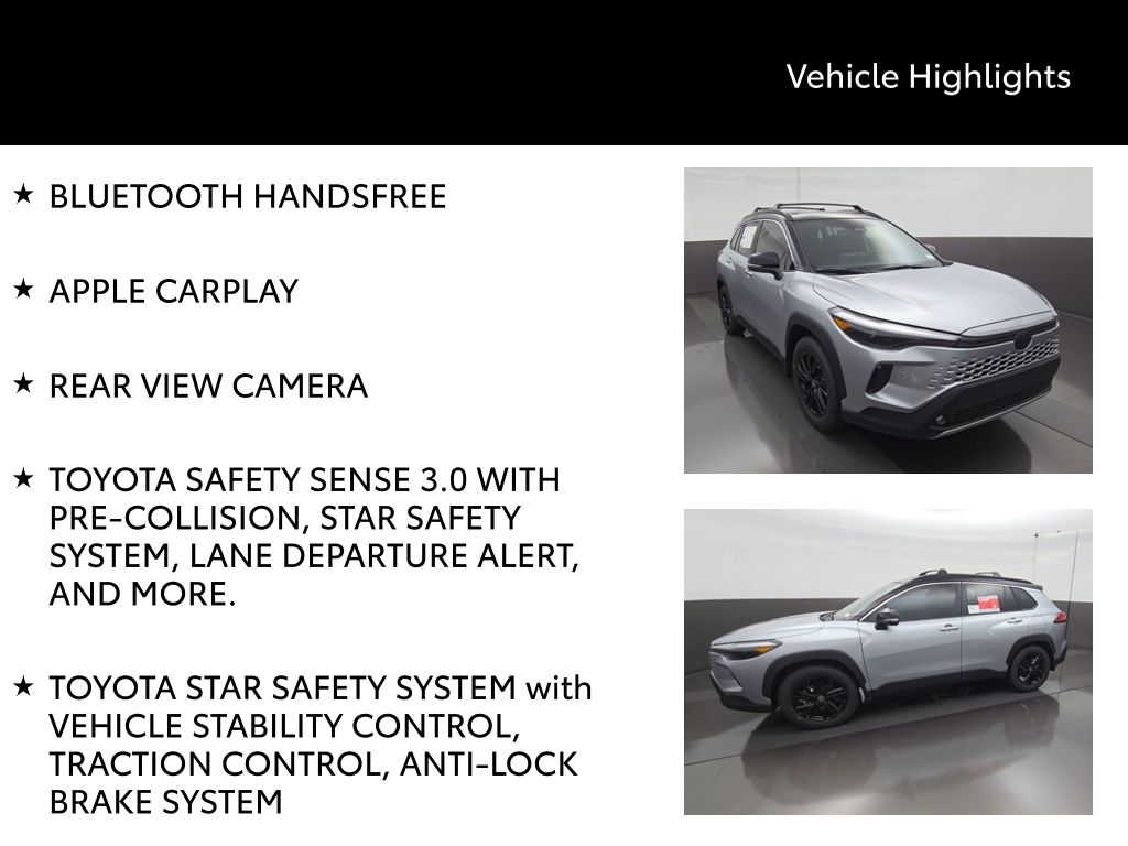 New 2026 Toyota Corolla Cross Hybrid SUV