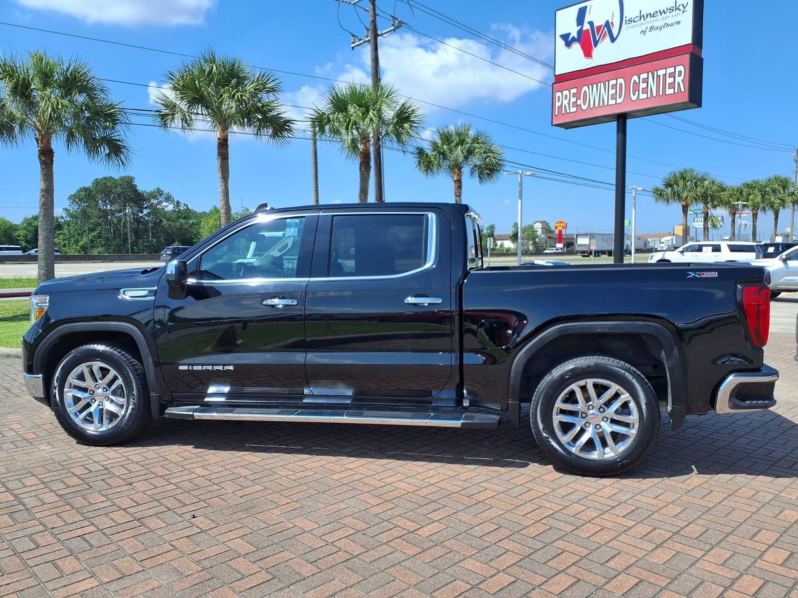 2020 GMC Sierra 1500 SLT Black at Wharton Chevrolet GMC