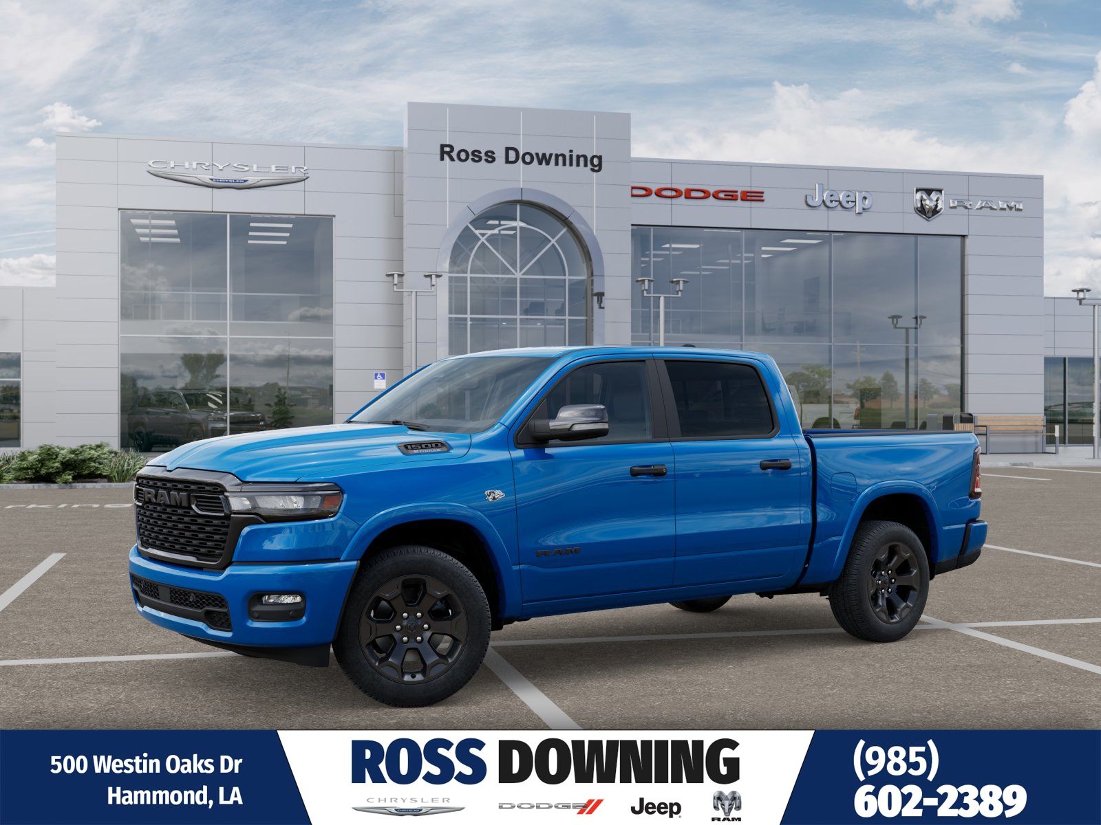 2026 RAM 1500 Big Horn Crew Cab 4WD
