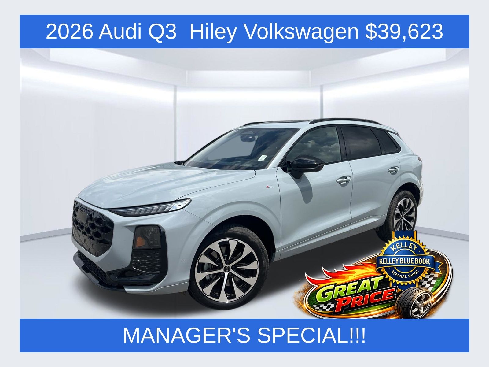 Arrow Gray Pearl Effect 2026 Audi Q3 SUV / Crossover All-Wheel Drive 7-Speed Automatic