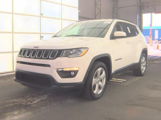 White Clearcoat 2020 Jeep Compass SUV / Crossover Front-Wheel Drive 6-Speed Automatic