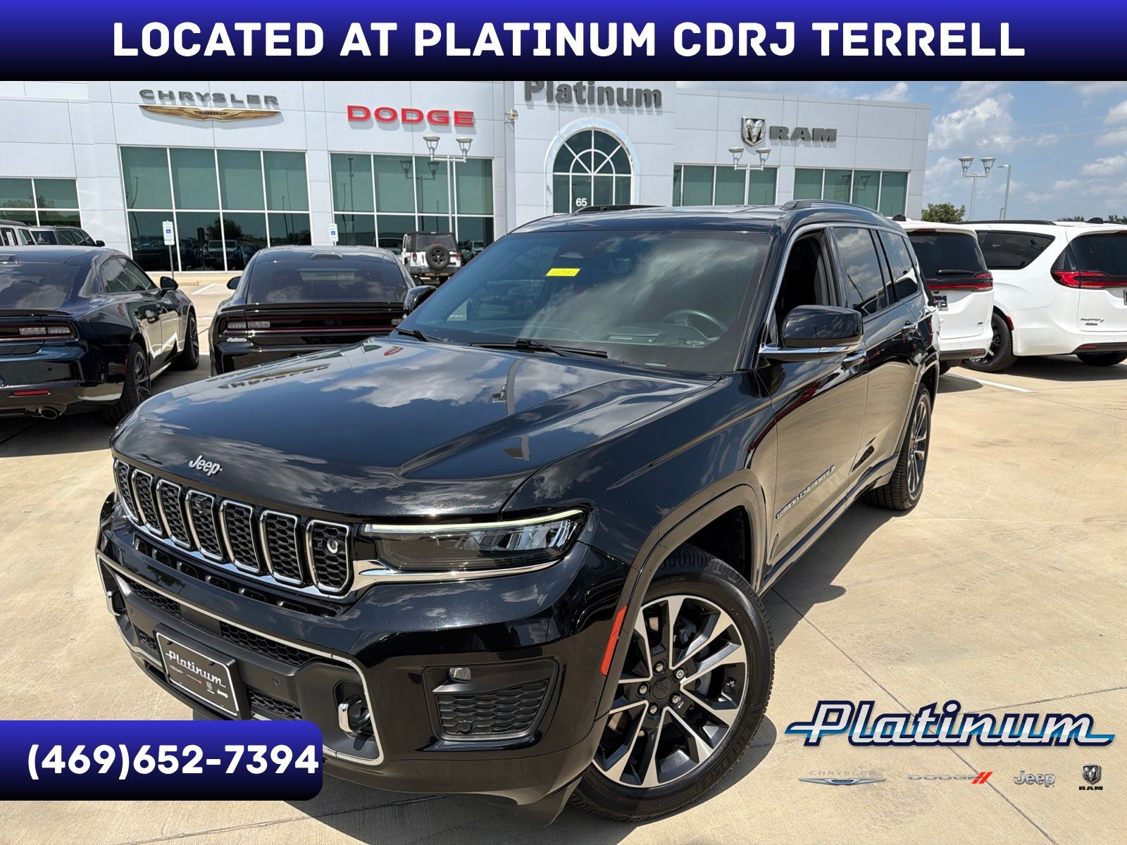 2022 Jeep Grand Cherokee L Negro (Diamond Black Crystal Pearlcoat) SUV/Crossover Todo terreno 8 velocidades Automática