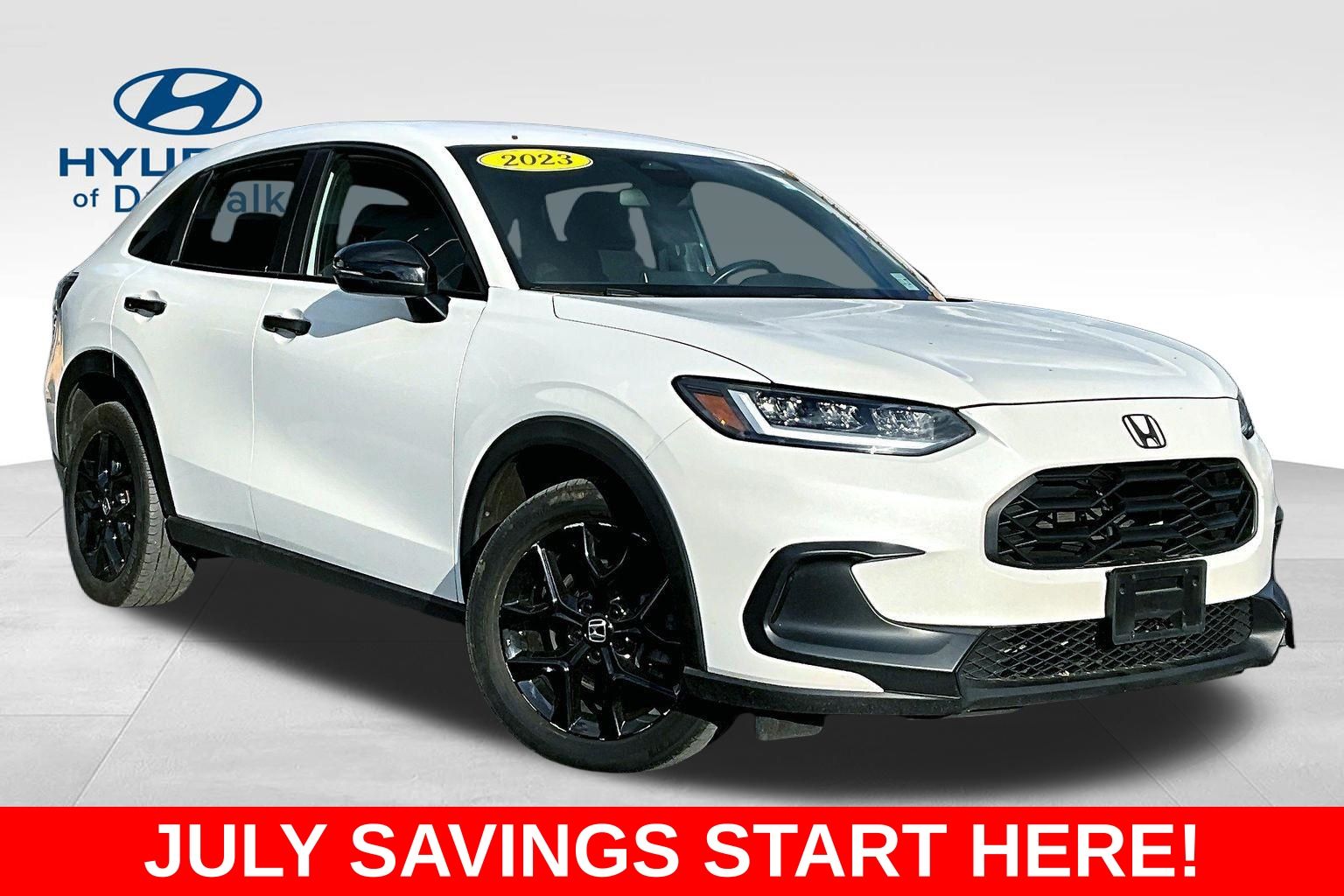 White 2023 Honda HR-V SUV / Crossover All-Wheel Drive Continuously Variable Transmission