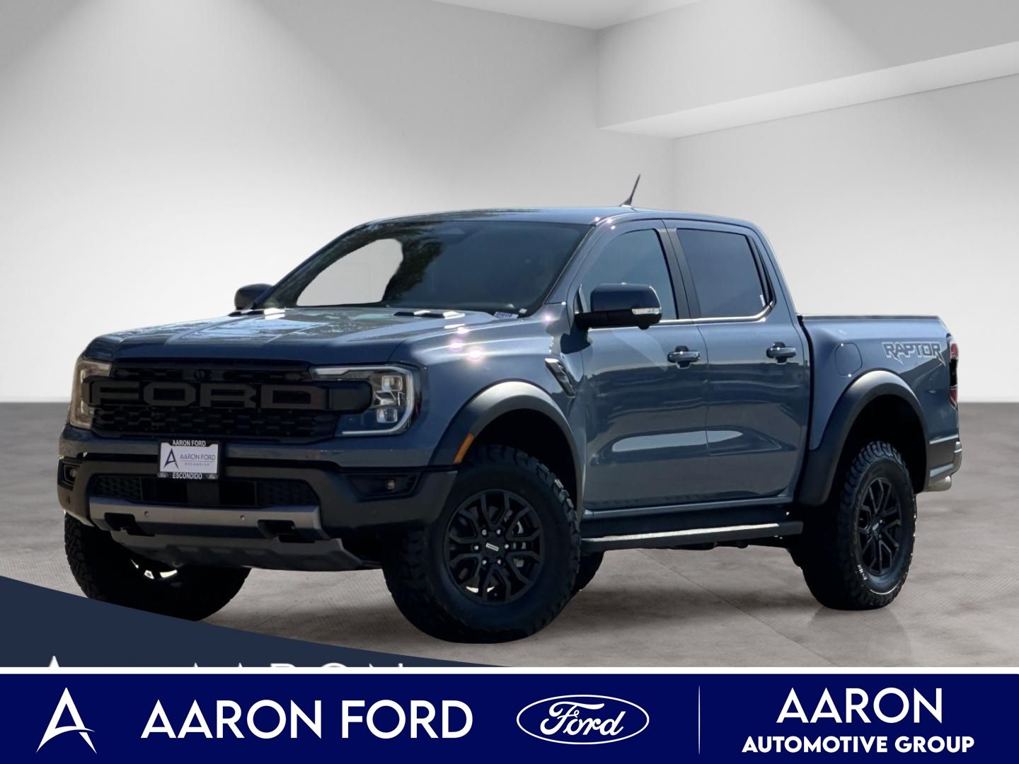 Blue (Azure Gray Metallic) 2025 Ford Ranger Pickup Truck Four-Wheel Drive Automatic