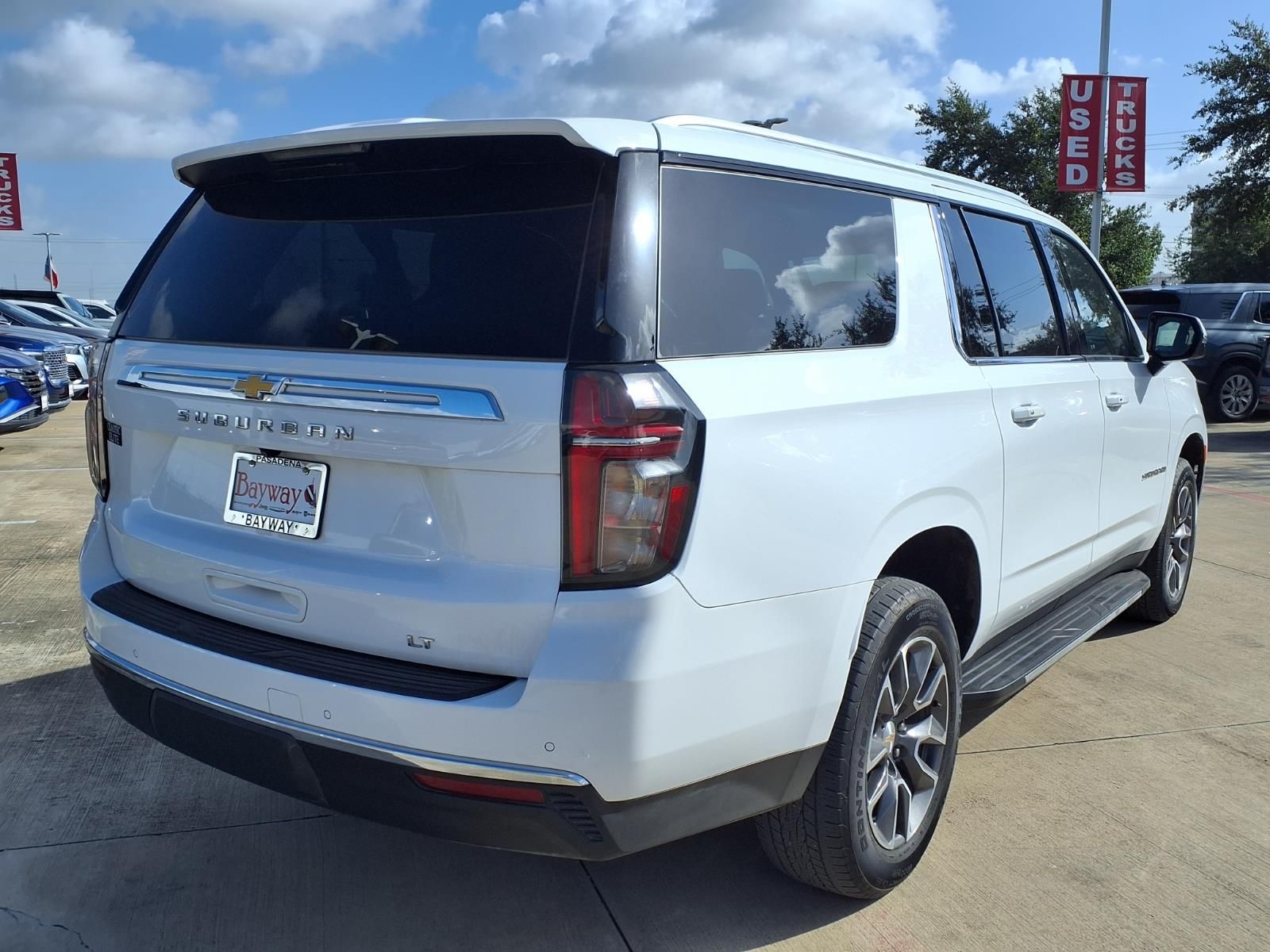 2024 Chevrolet Suburban LT White at Victoria Chrysler Dodge Jeep Ram