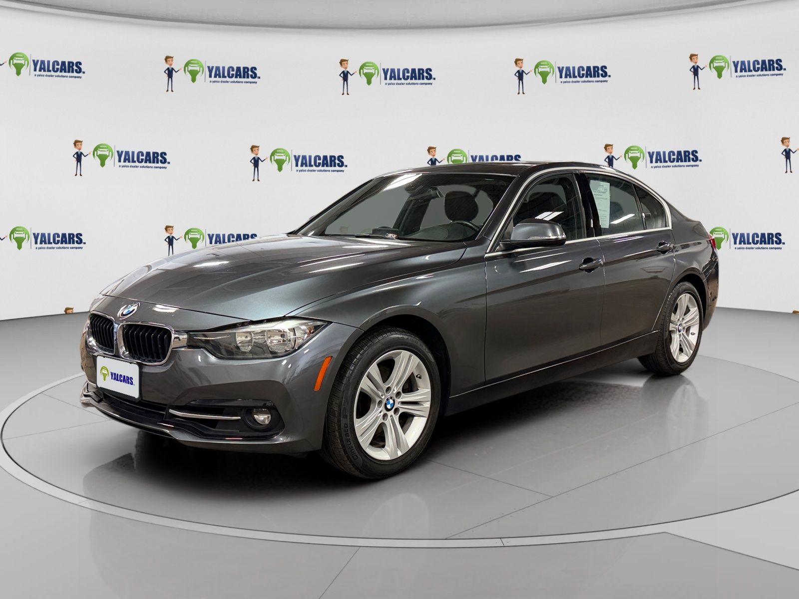 Mineral Gray Metallic 2017 BMW 3 Series 330i Sedan RWD Sedan Rear-Wheel Drive 8-Speed Automatic