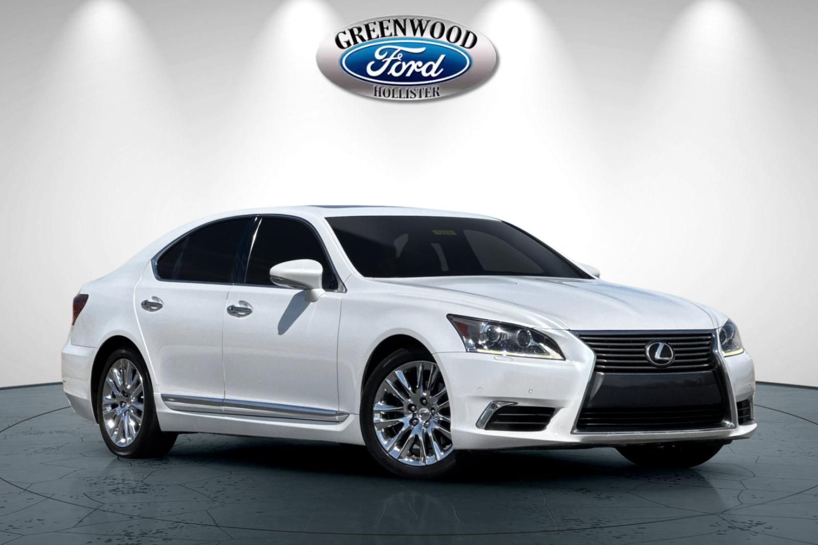 White Pearl 2017 Lexus LS 460 RWD Sedan Rear-Wheel Drive 8-Speed Automatic