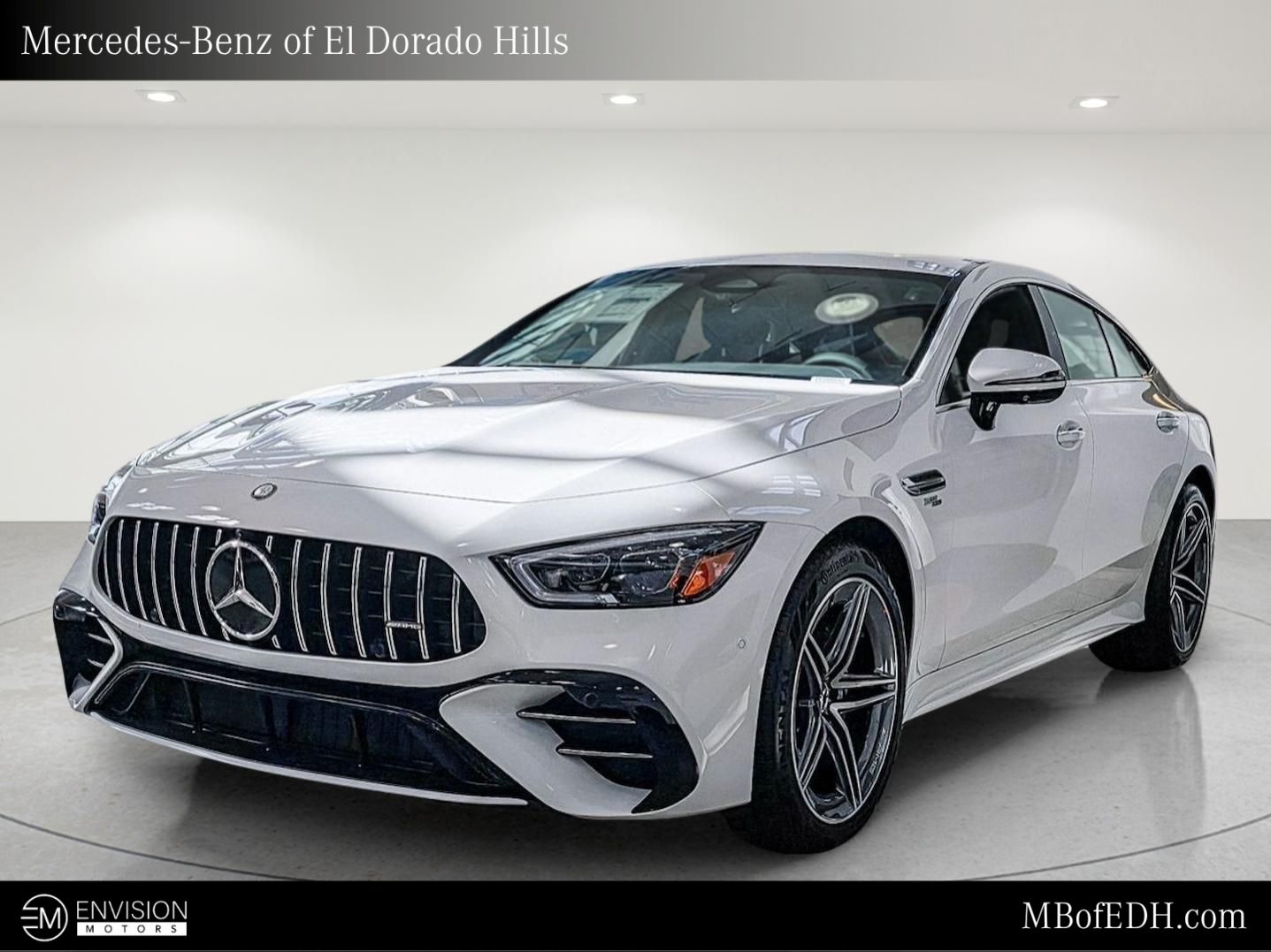 Polar White 2026 Mercedes-Benz AMG GT Coupe All-Wheel Drive 9-Speed Automatic