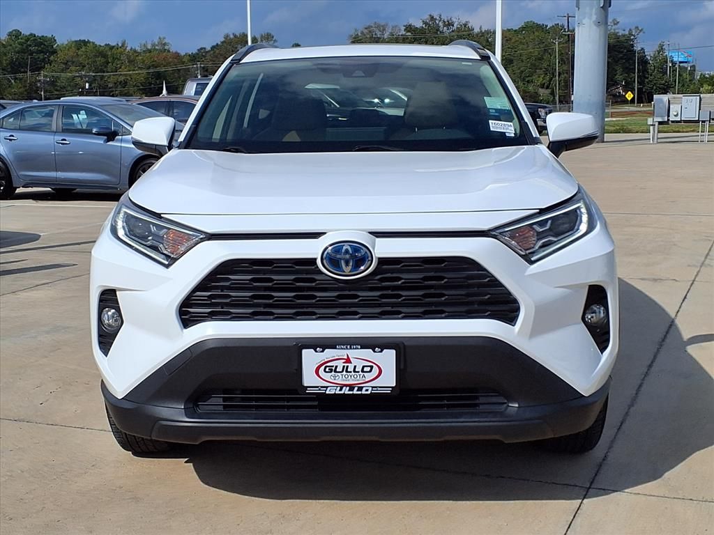 2021 Toyota RAV4 Hybrid XLE White at Don McGill Toyota