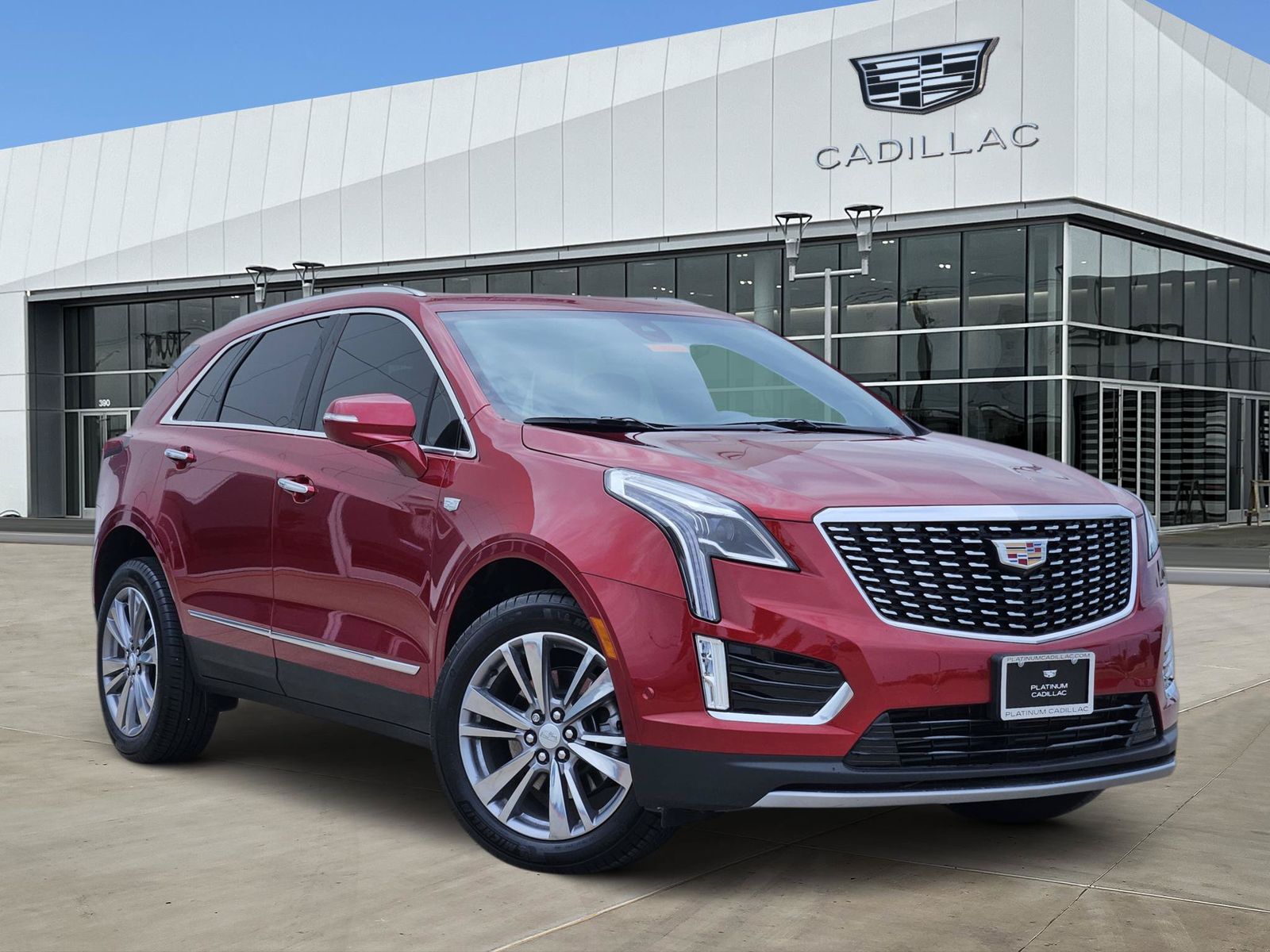 Radiant Red Tintcoat 2026 Cadillac XT5 SUV / Crossover Four-Wheel Drive 9-Speed Automatic