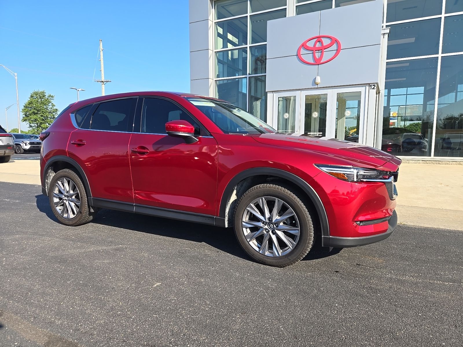 Used 2020 Mazda CX-5 Grand Touring with VIN JM3KFBDM9L0856683 for sale in Whitestown, IN
