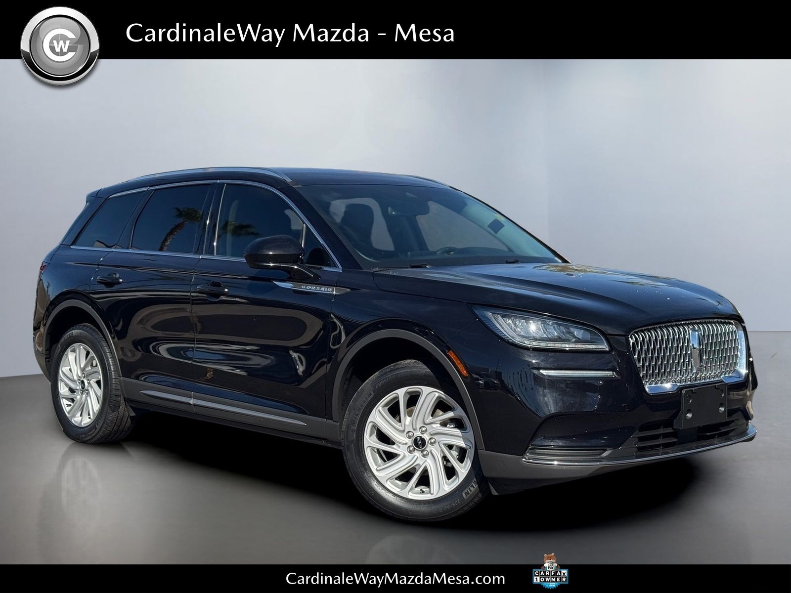 Black 2021 Lincoln Corsair SUV / Crossover All-Wheel Drive 8-Speed Automatic