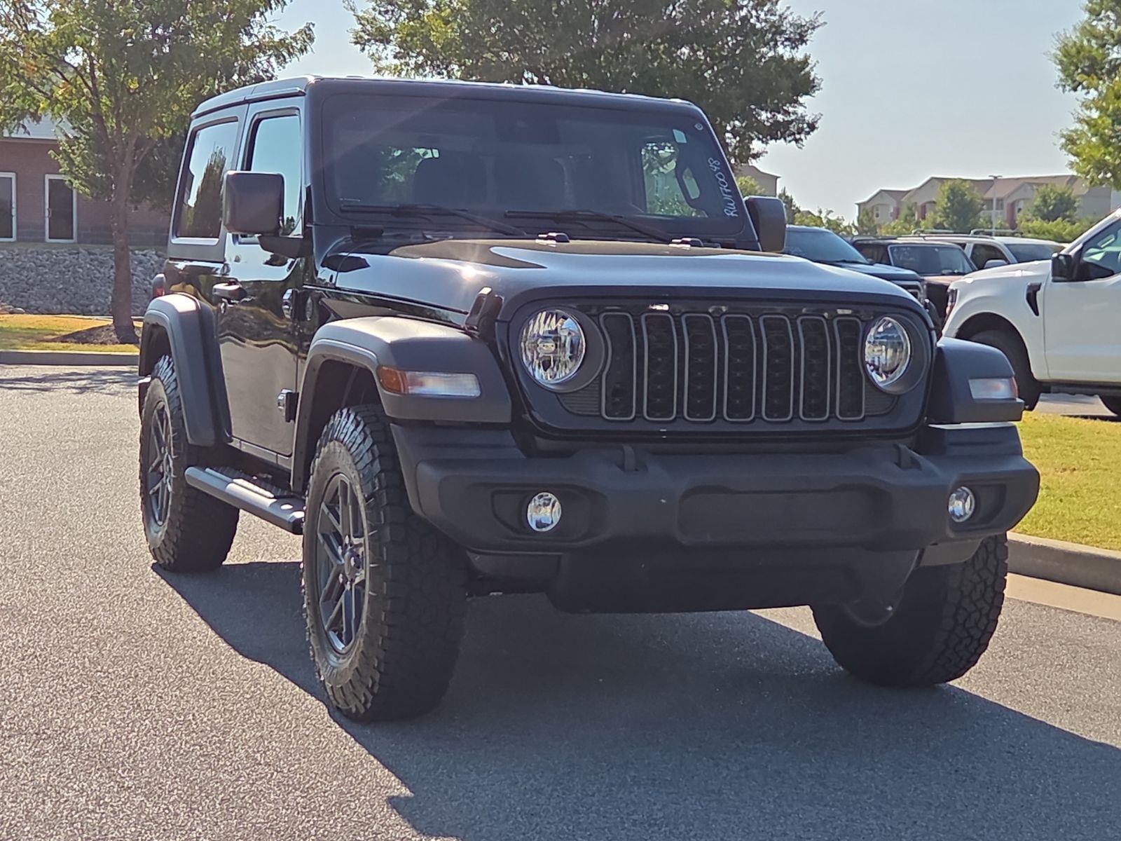 Black Clearcoat 2024 Jeep Wrangler SUV / Crossover Four-Wheel Drive 8-Speed Automatic