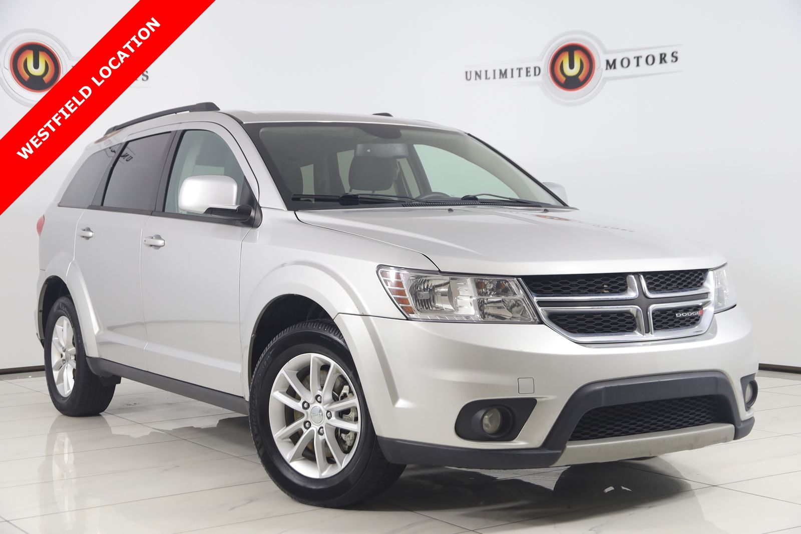 Bright Silver Clearcoat Metallic 2014 Dodge Journey SUV / Crossover Front-Wheel Drive 6-Speed Automatic