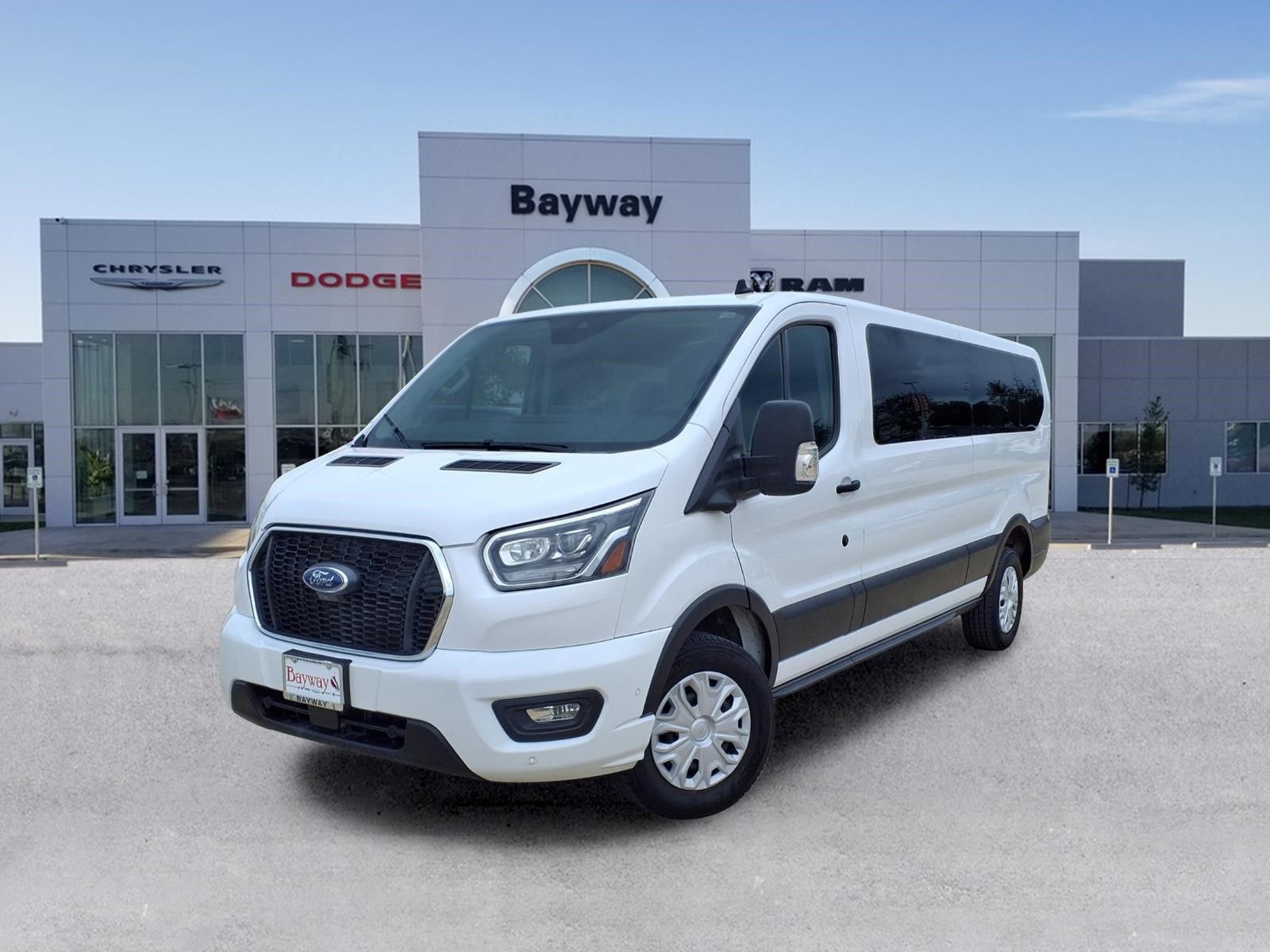 2023 Ford Transit-350 XLT White at North Houston Mitsubishi