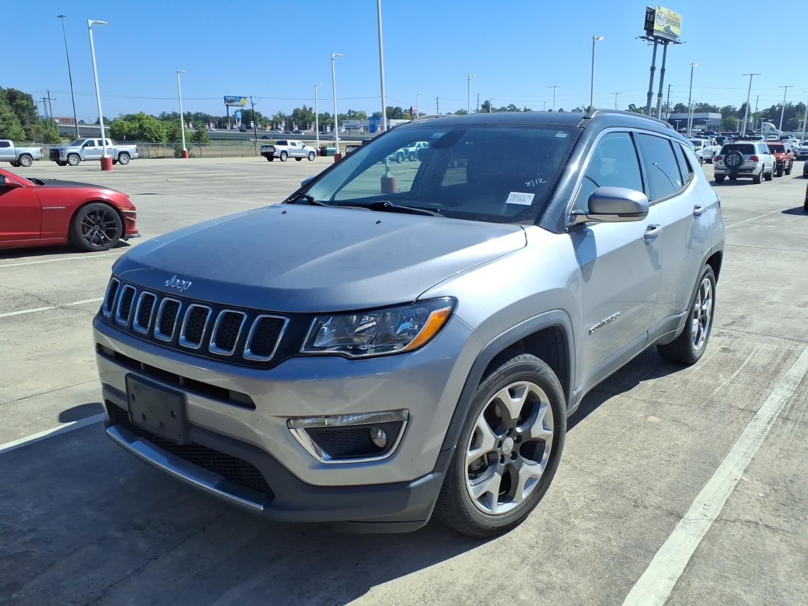 2019 Jeep Compass Limited Silver at North Houston Mitsubishi