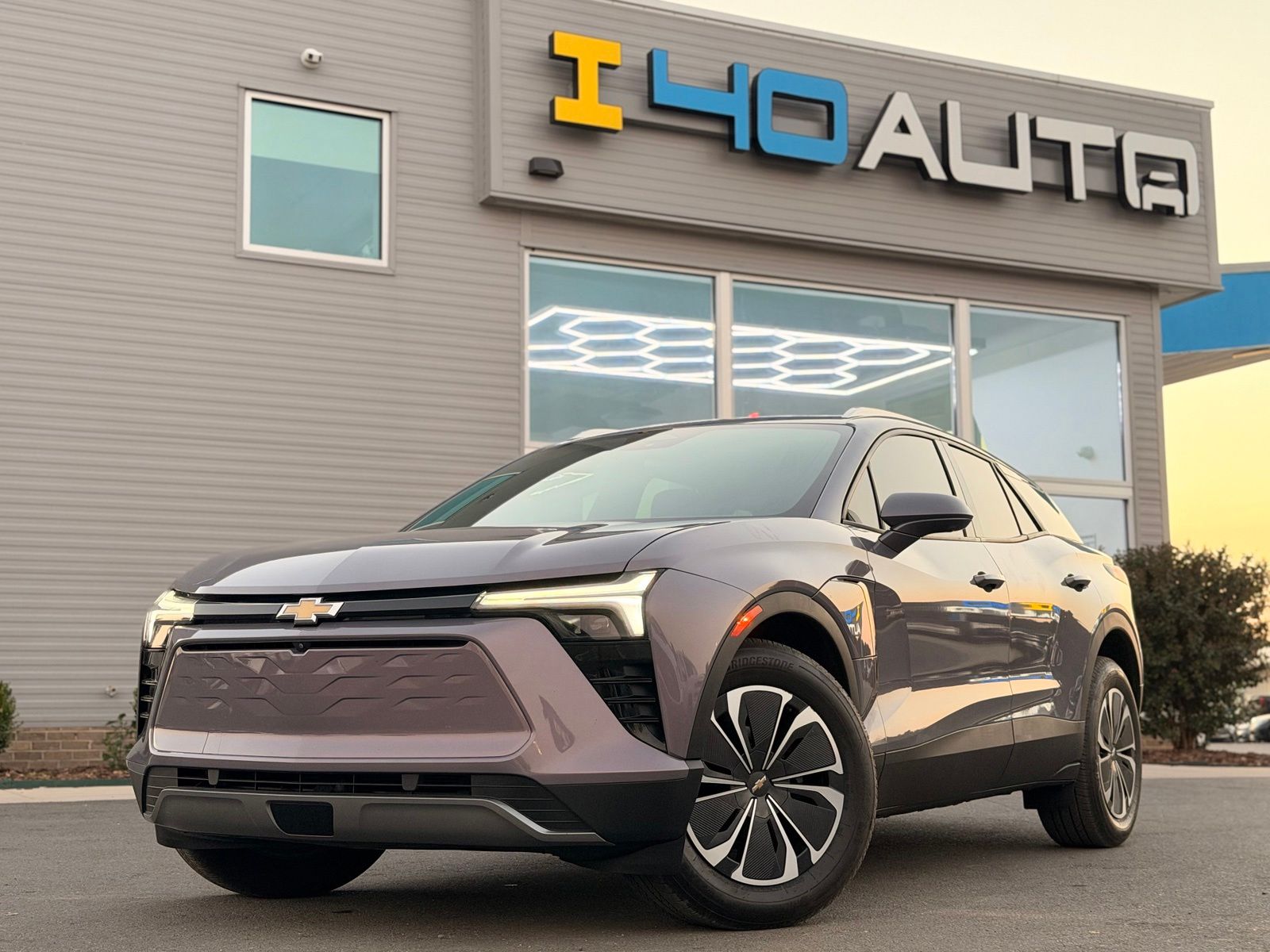 Galaxy Gray Metallic 2024 Chevrolet Blazer EV SUV / Crossover All-Wheel Drive 1-Speed Automatic