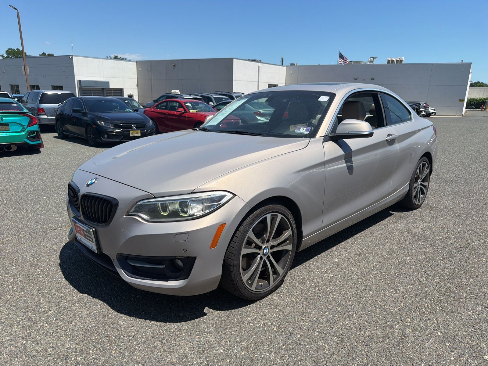 Silver Metallic 2017 BMW 2 Series 230i xDrive Coupe AWD Coupe All-Wheel Drive 8-Speed Automatic