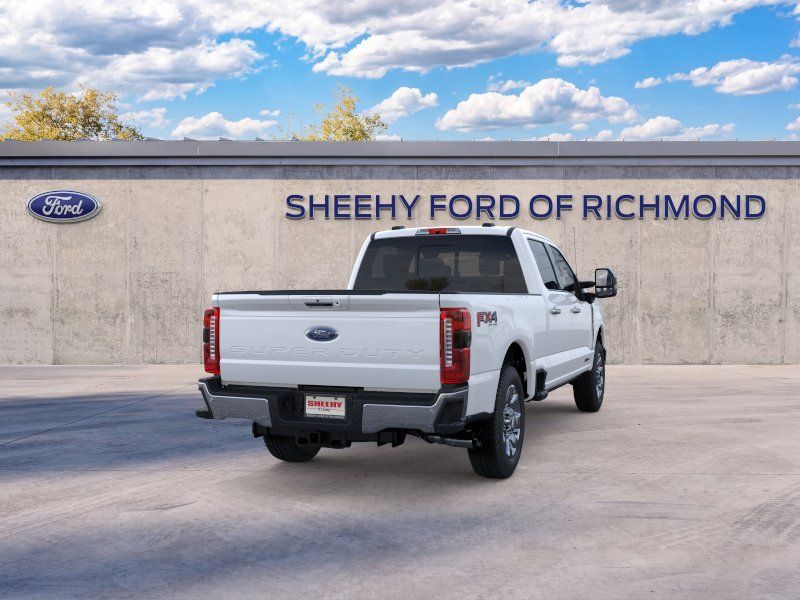 New 2026 Star White Metallic Tri-Coat Ford Lariat image 8