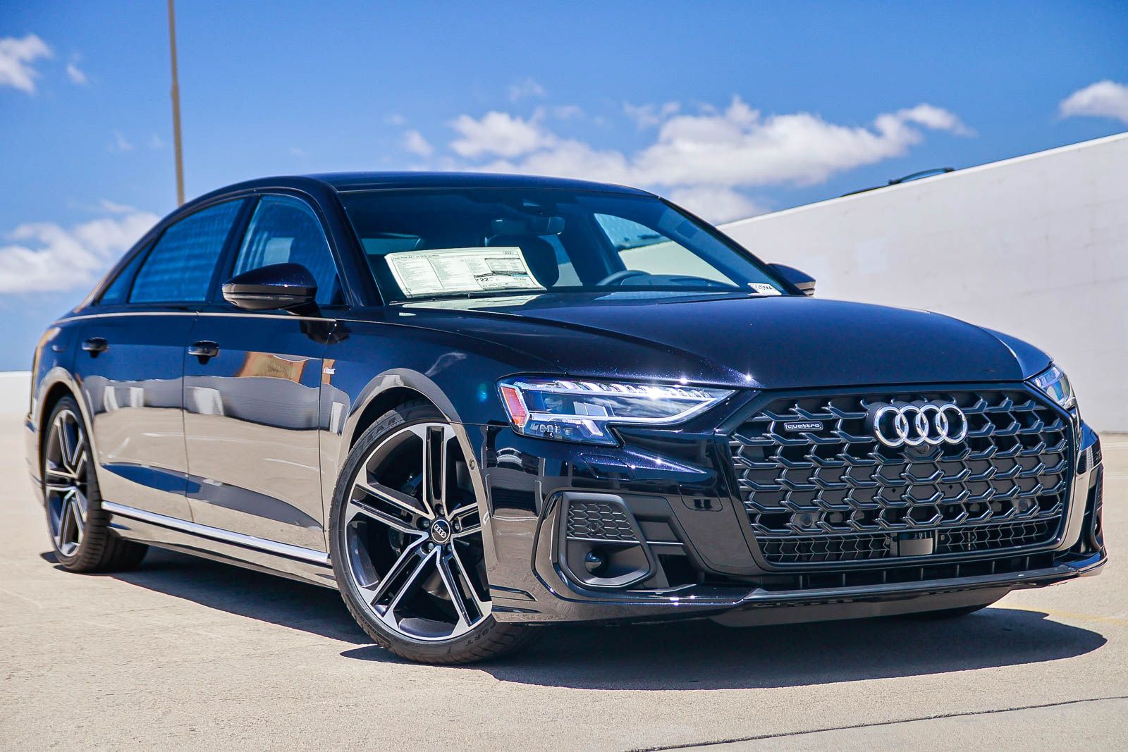 Black 2026 Audi A8 Sedan All-Wheel Drive 8-Speed Automatic