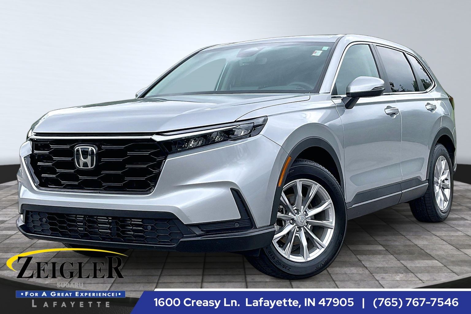 Silver Metallic 2024 Honda CR-V SUV / Crossover All-Wheel Drive Continuously Variable Transmission