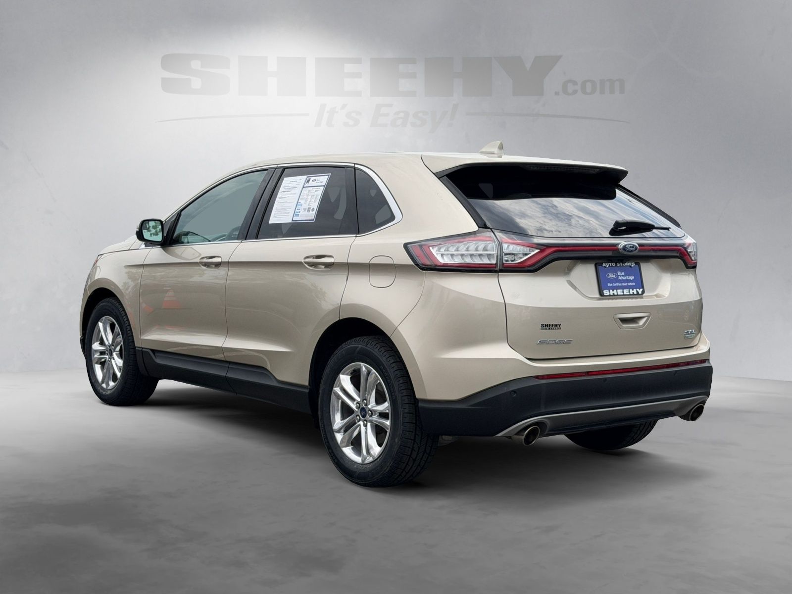 Certified Used 2018 White Gold Metallic Ford SEL image 13