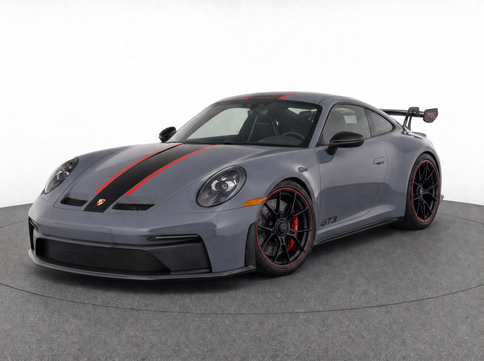 Gray (Slate Grey Neo) 2026 Porsche 911 Coupe Rear-Wheel Drive 7-Speed Automatic