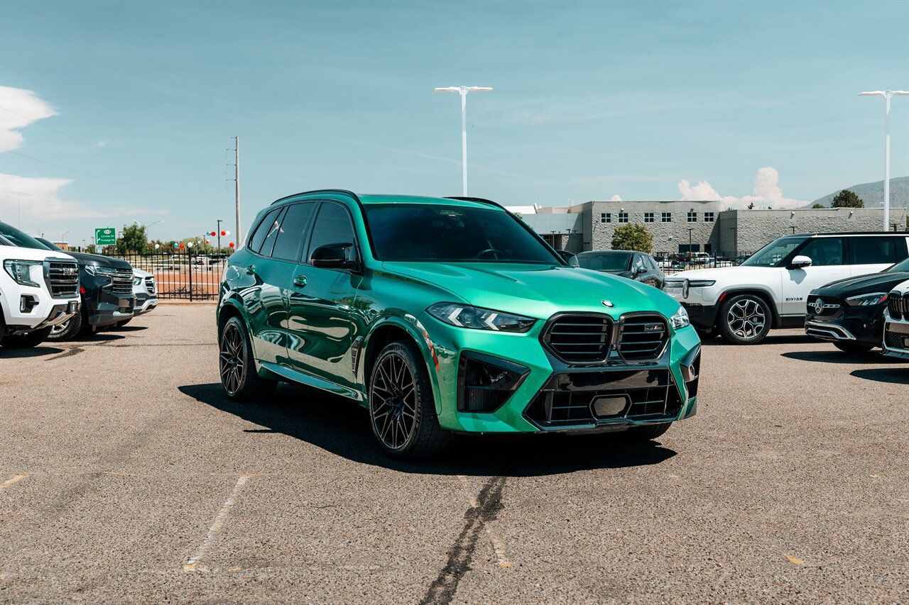 Green Metallic 2024 BMW X5 M SUV / Crossover All-Wheel Drive 8-Speed Automatic