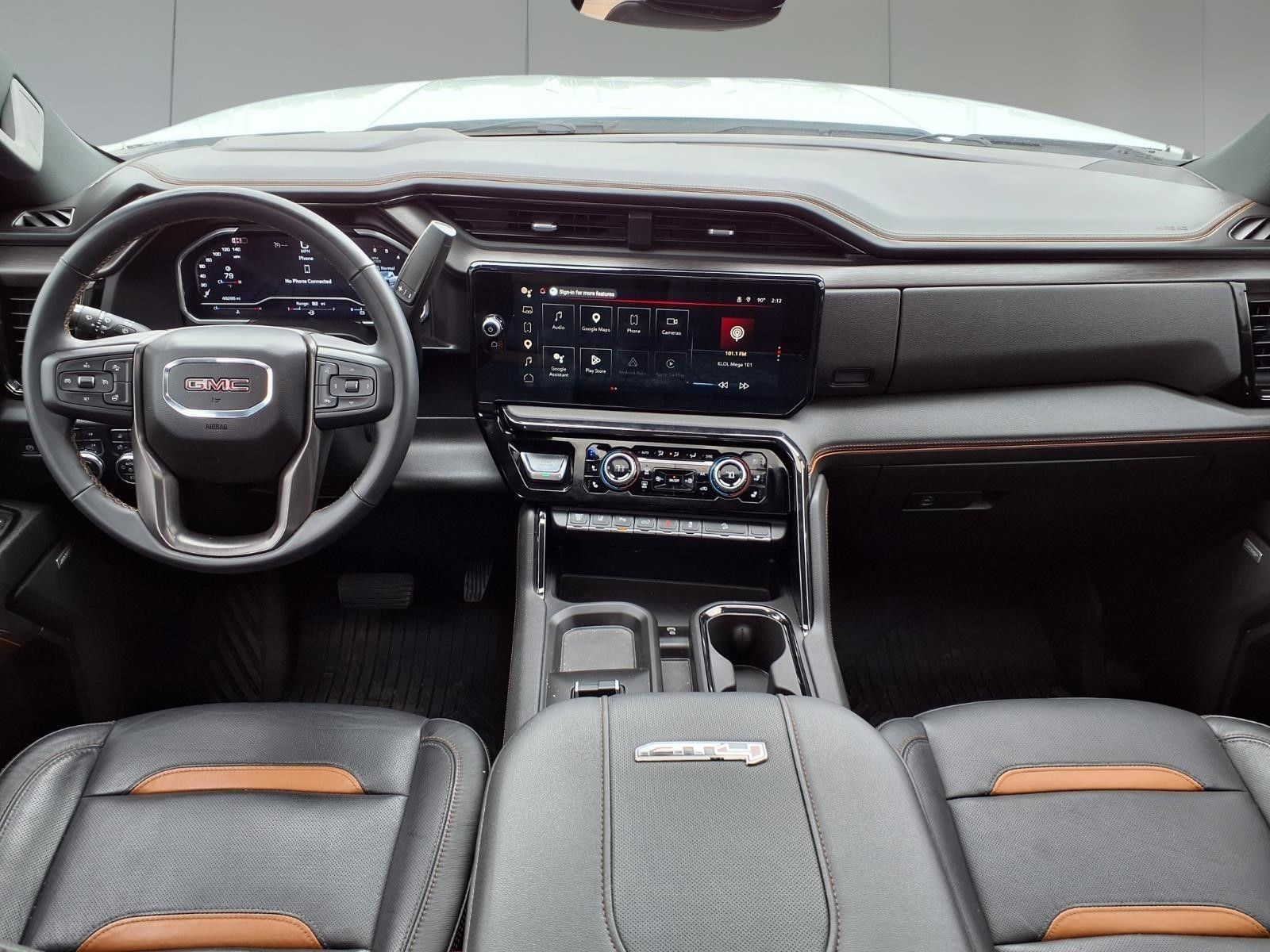 2024 GMC Sierra 2500HD AT4 White at Bayway Cadillac of The Woodlands
