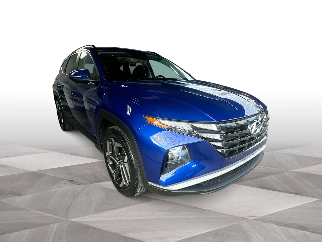 Intense Blue 2023 Hyundai Tucson SUV / Crossover Front-Wheel Drive 8-Speed Automatic