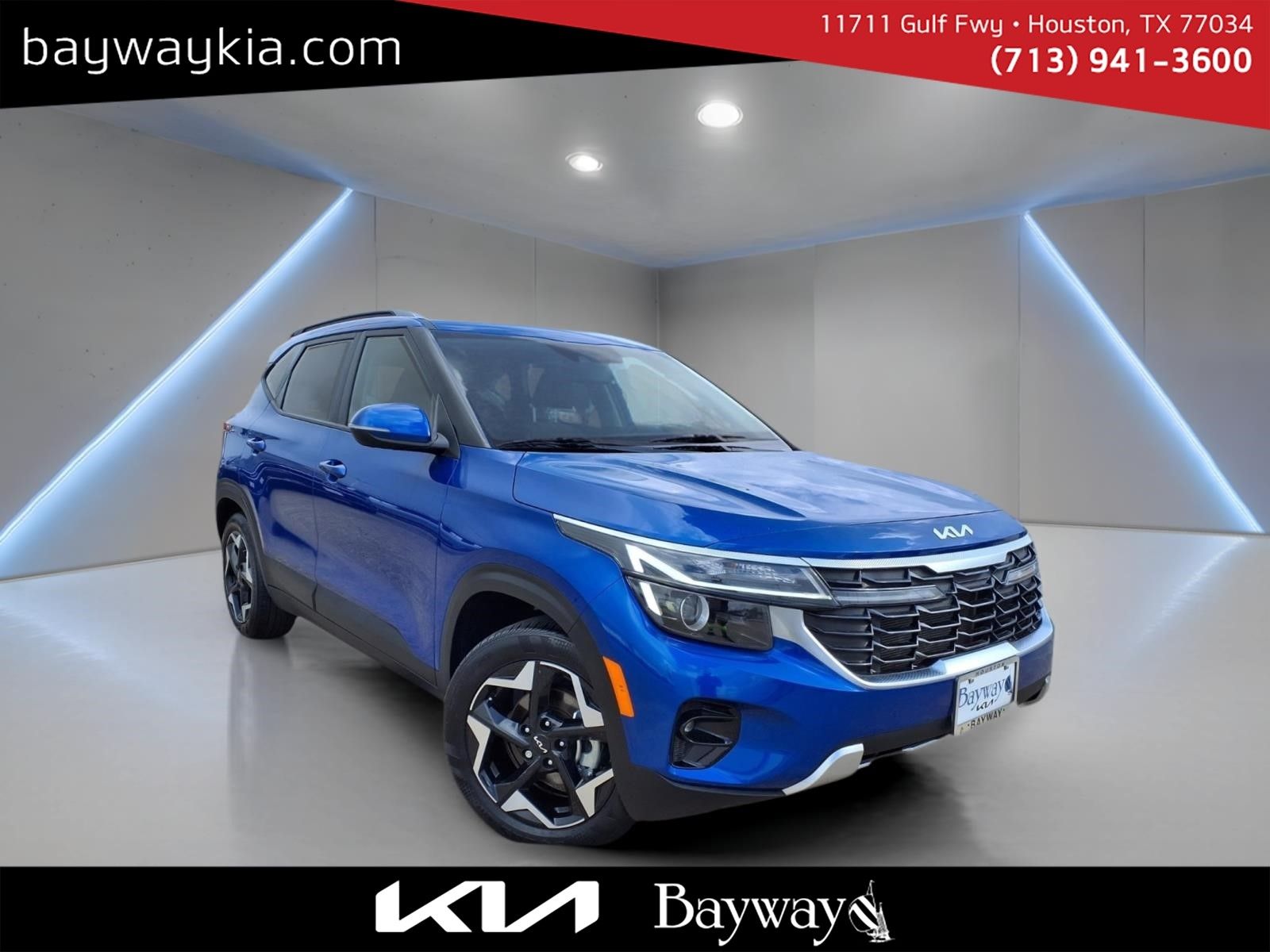 Neptune Blue 2025 Kia Seltos S FWD SUV / Crossover Front-Wheel Drive Continuously Variable Transmission