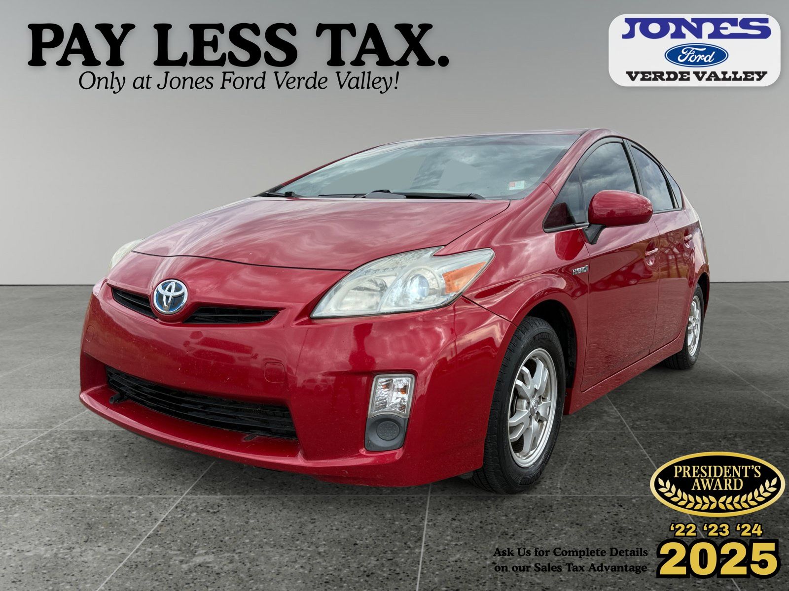 Barcelona Red Metallic 2011 Toyota Prius Hatchback Front-Wheel Drive Continuously Variable Transmission