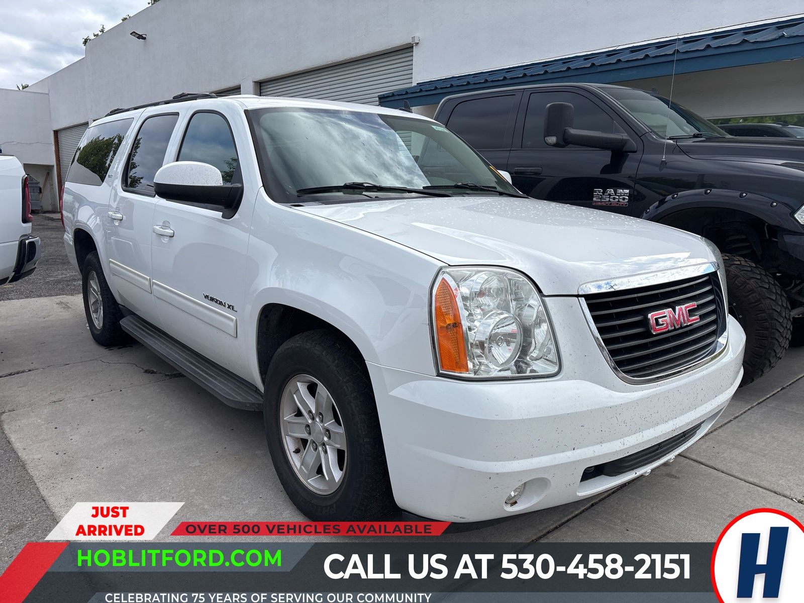 Summit White 2014 GMC Yukon XL SLT RWD SUV / Crossover 4X2 6-Speed Automatic Overdrive