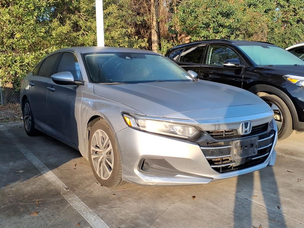 2022 Honda Accord Hybrid Base Silver at Durrett Motor Company