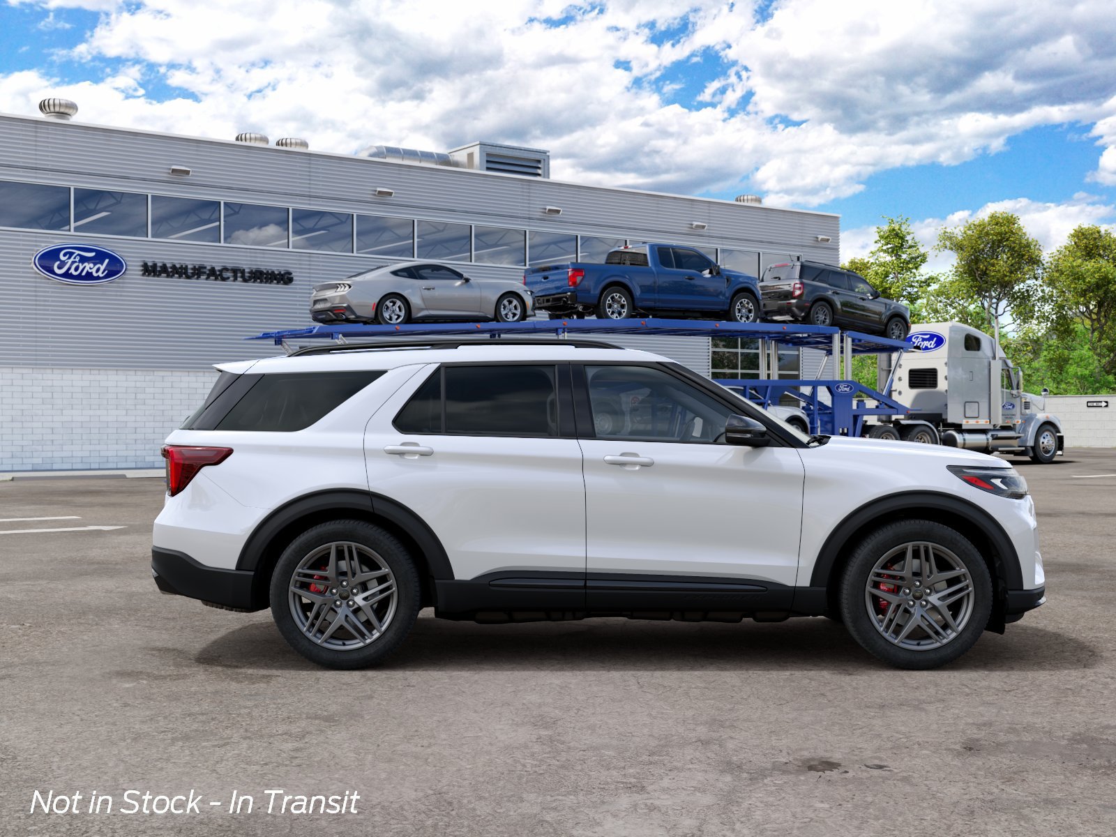 New 2027 Star White Metallic Tri-Coat Ford ST image 8