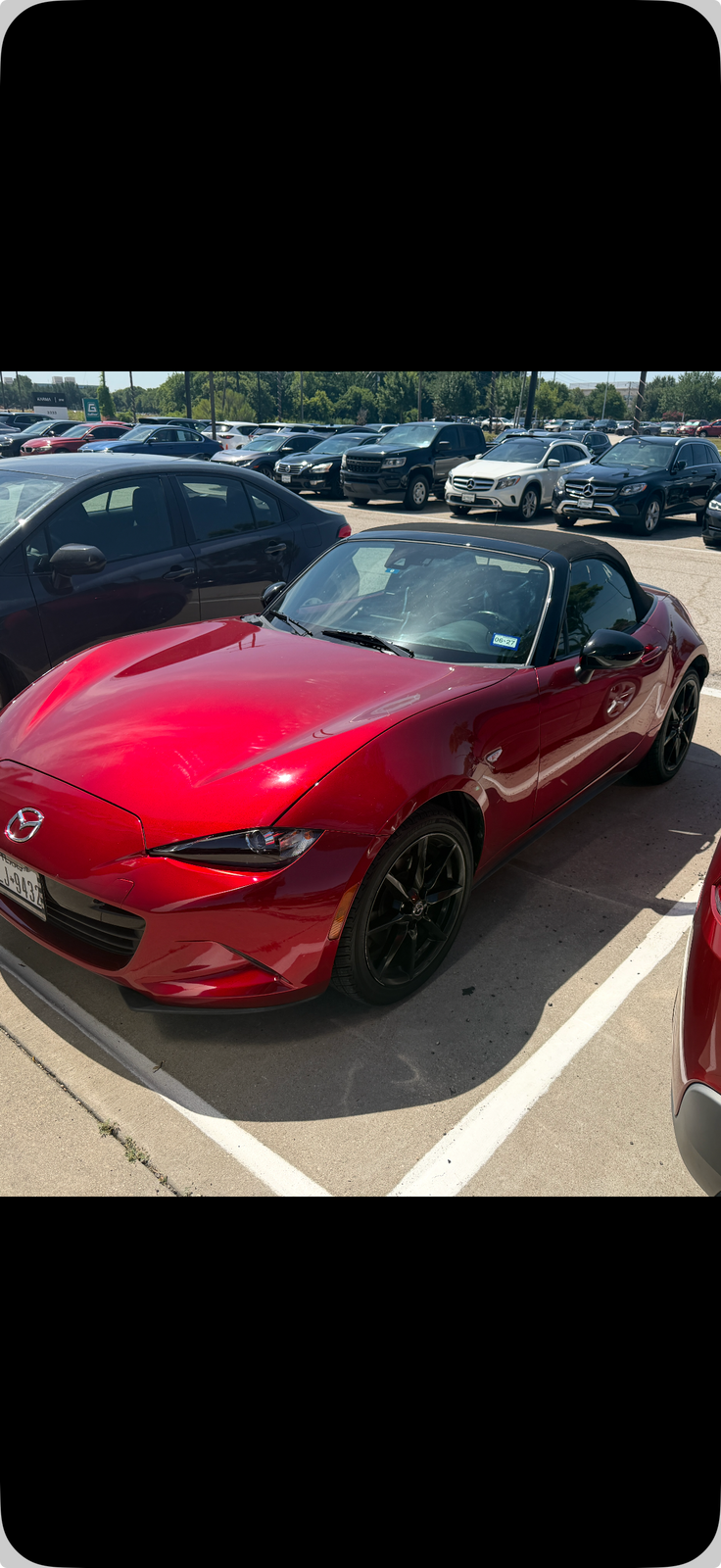 Soul Red Crystal Metallic 2021 Mazda MX-5 Miata Convertible Rear-Wheel Drive 6-Speed Automatic