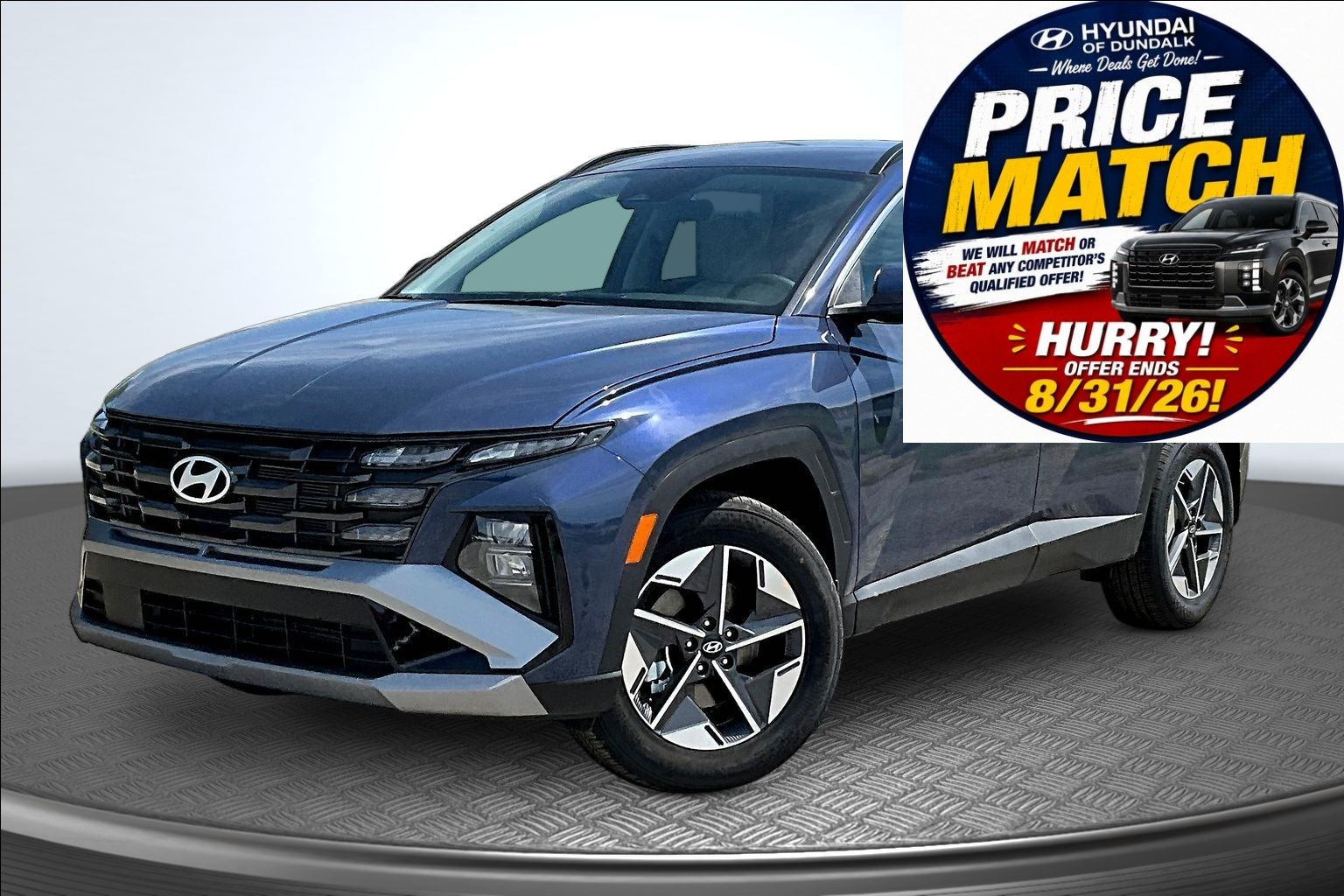 Atlantis Blue 2026 Hyundai Tucson SUV / Crossover All-Wheel Drive 8-Speed Automatic