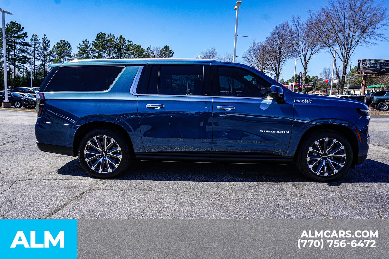 Used 2025 Blue Chevrolet High Country image 11