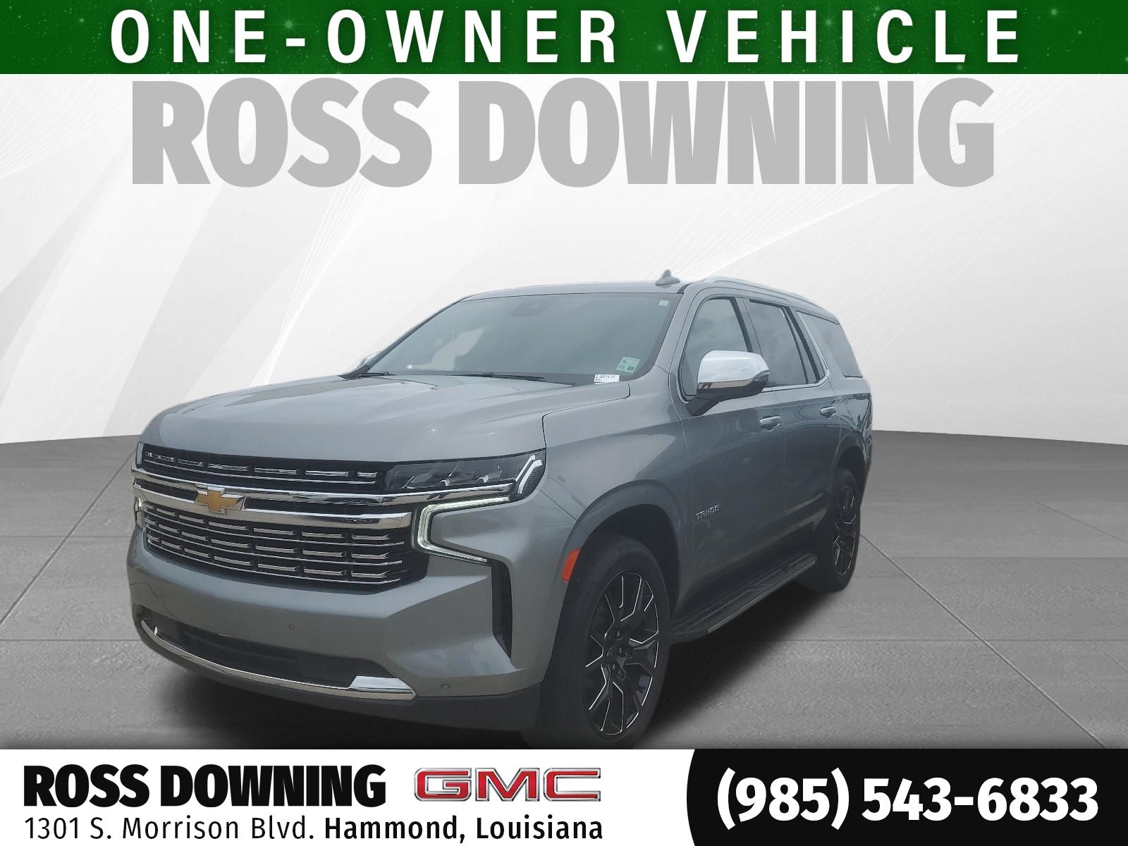 2023 Chevrolet Tahoe Premier Gray at Ross Downing Chevrolet