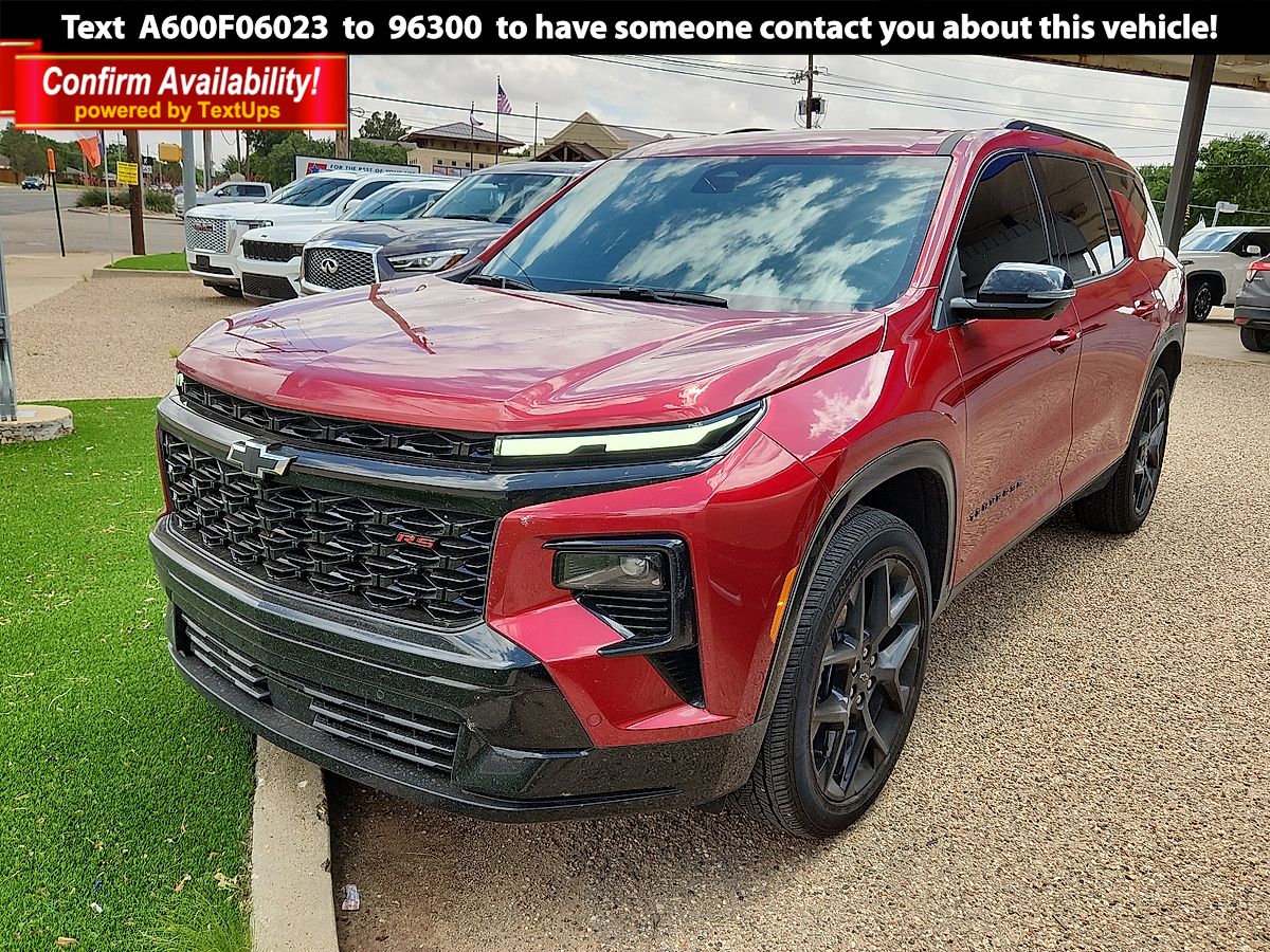 Radiant Red Tintcoat 2026 Chevrolet Traverse RS FWD SUV / Crossover Front-Wheel Drive 8-Speed Automatic