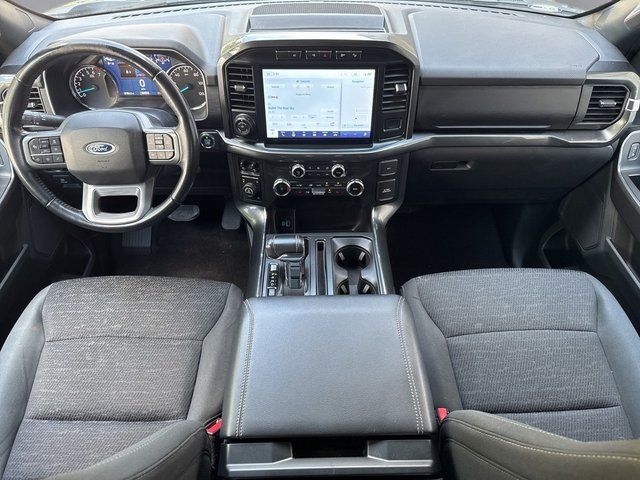 Certified Used 2022 Carbonized Gray Metallic Ford XLT image 3