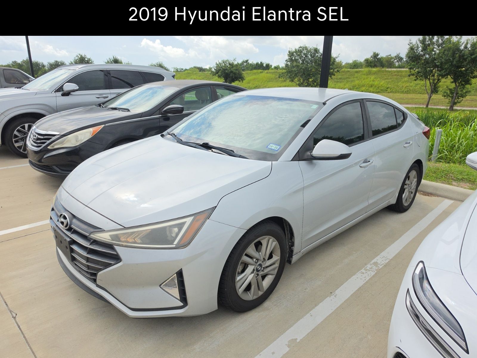 Symphony Silver 2019 Hyundai Elantra Sedan Front-Wheel Drive 6-Speed Automatic